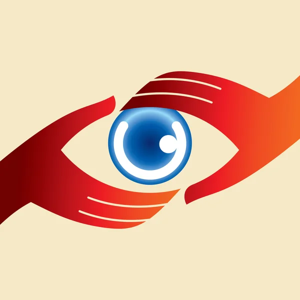 Creative Eye, Concept — Stock Vector