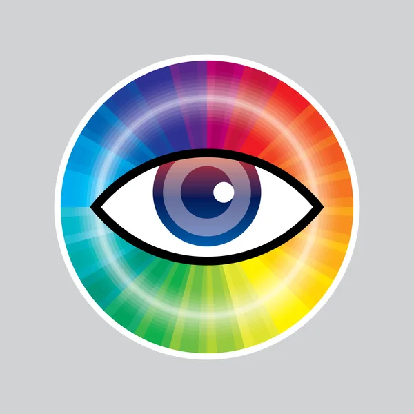 Desainer Eye.for Kreatif . - Stok Vektor
