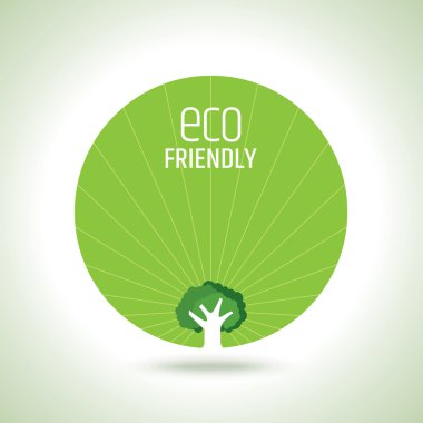 Yeşil çevre dostu tasarım.