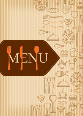 Restoran Menü Kart tasarımı