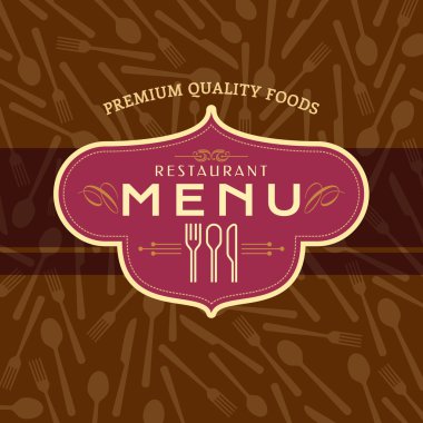 Restoran Menü Kart tasarımı