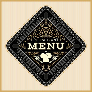 Restoran Menü Kart tasarımı