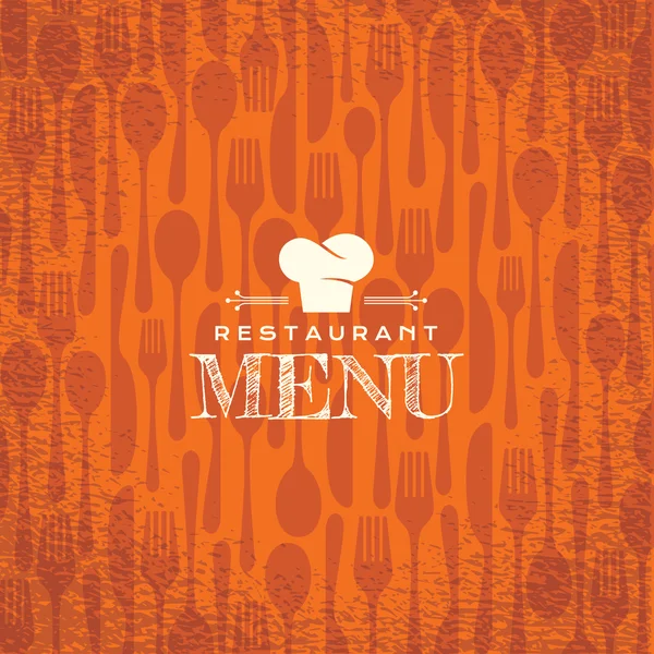 Restaurante Menú Diseño de tarjetas — Archivo Imágenes Vectoriales