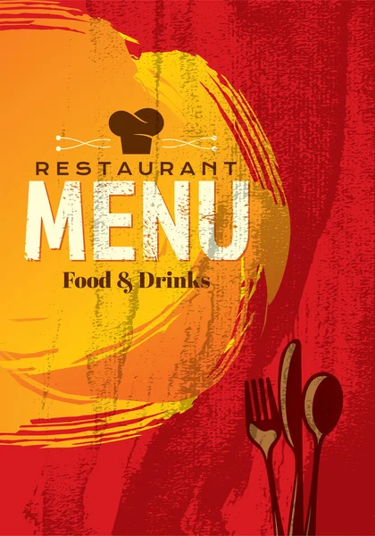 Restaurant menu card design Stock Vector by ©arrtfoto 126087364