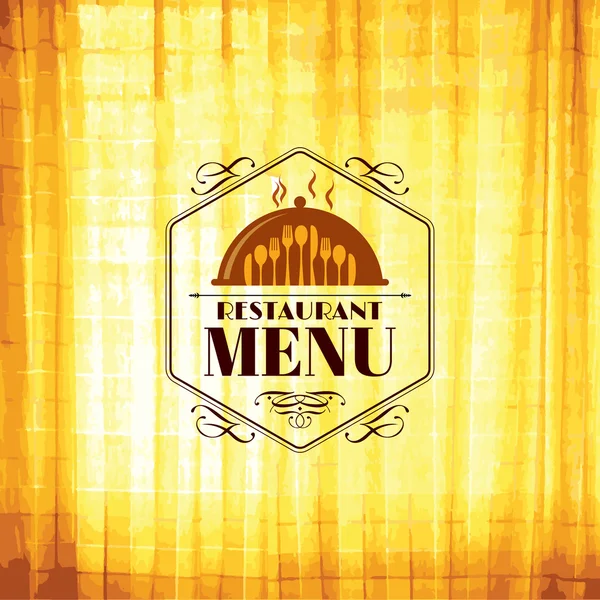 Restaurante Menú Diseño de tarjetas — Vector de stock