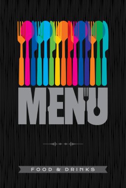 Restoran Menü Kart tasarımı
