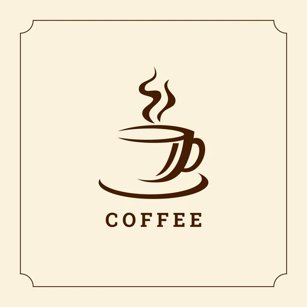 Szablon projektu kawy — Wektor stockowy
