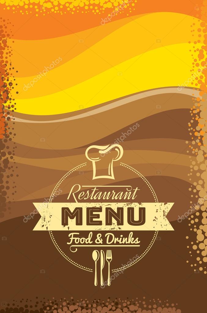 Restaurant menu card design Stock Vector Image by ©arrtfoto #126087364
