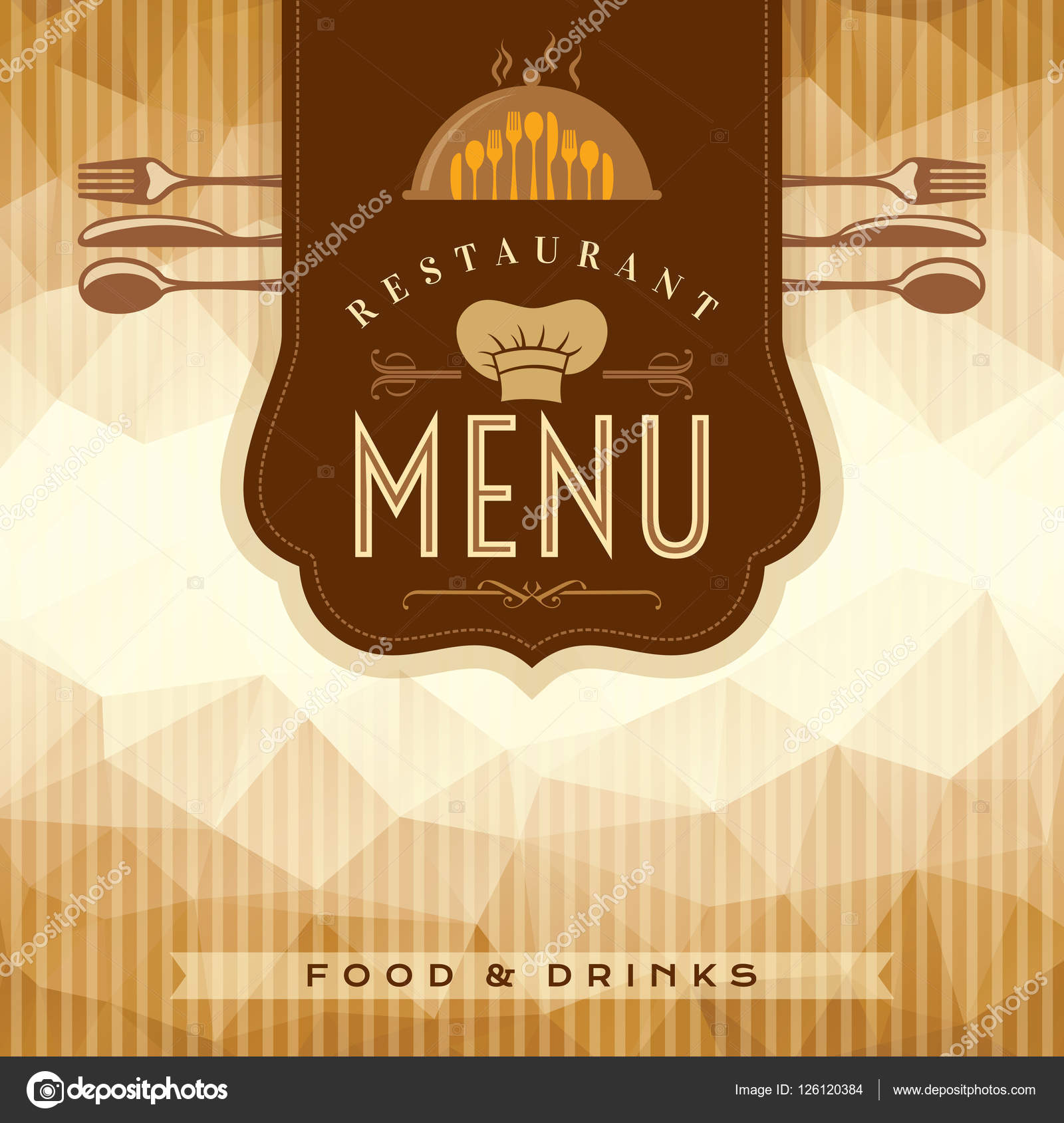 Restaurant menu card design Stock Vector by ©arrtfoto 126120384
