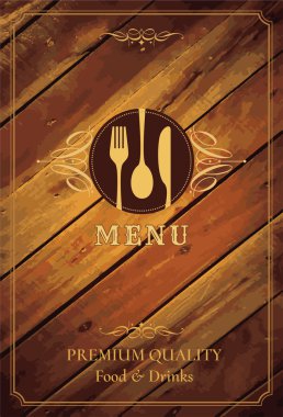 Restoran Menü Kart tasarımı.