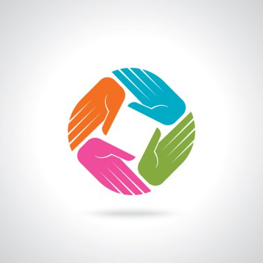 ekip çalışması kavramı için tasarım 