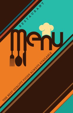 Restoran Menü Kart tasarımı.