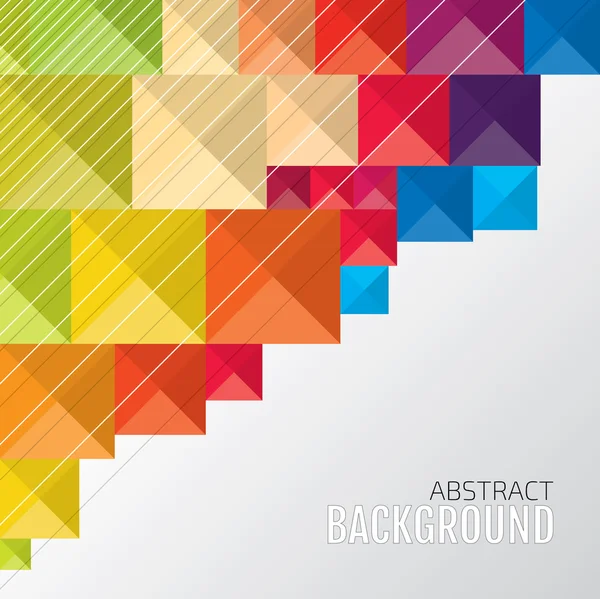 Abstrakt färgglada glödande bakgrund — Stock vektor