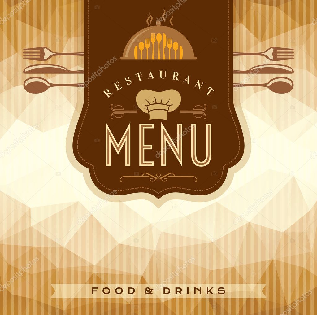 Restaurant menu card design Stock Vector Image by ©arrtfoto #126120384