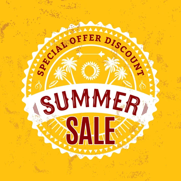 Summer Sale banner — Stock Vector