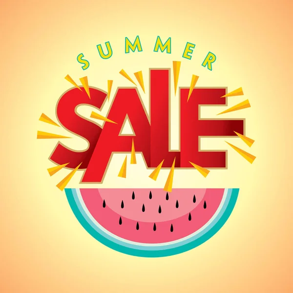 Summer Sale banner — Stock Vector