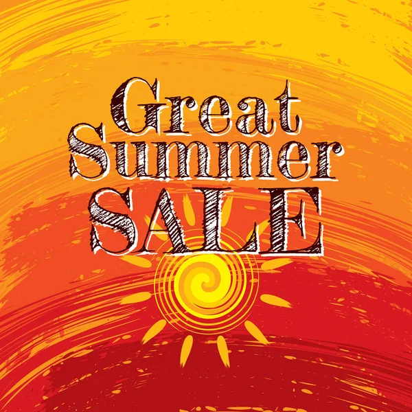 Summer Sale banner — Stock Vector