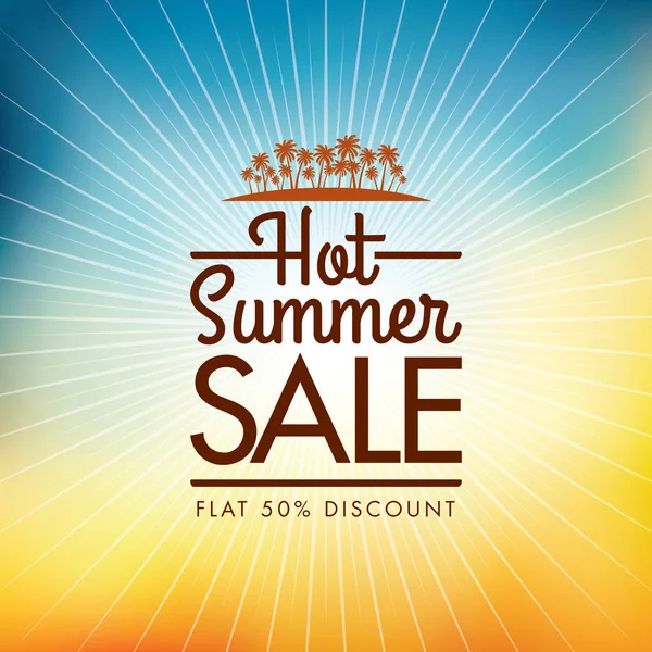 Summer Sale banner — Stock Vector