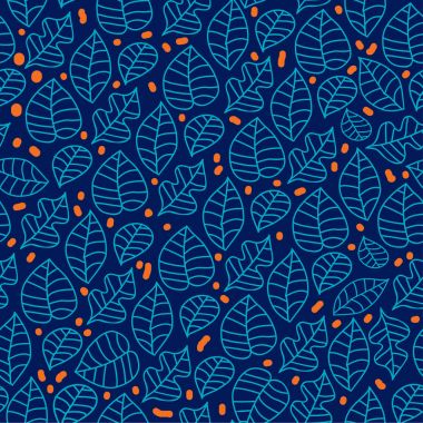 bitkiler ile soyut doğası desen