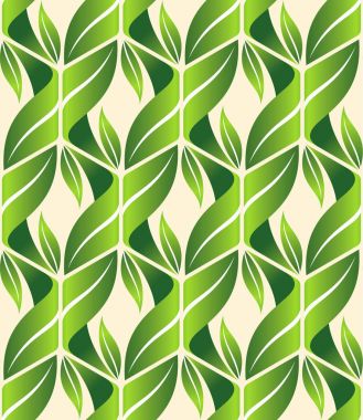 bitkiler ile soyut doğası desen