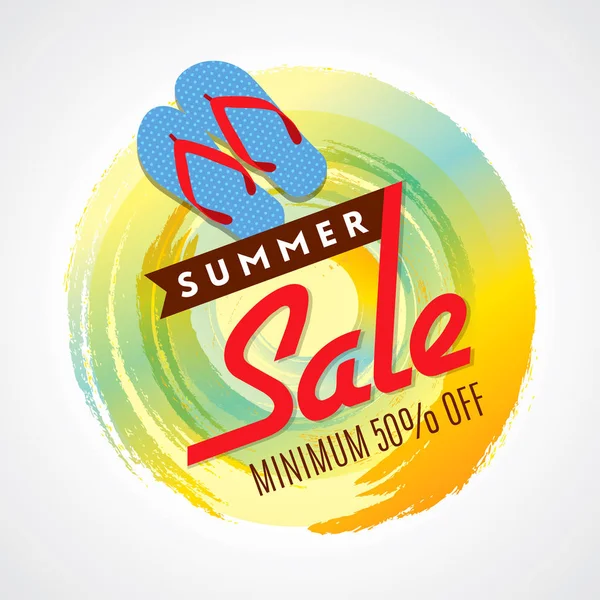 Summer Sale banner — Stock Vector