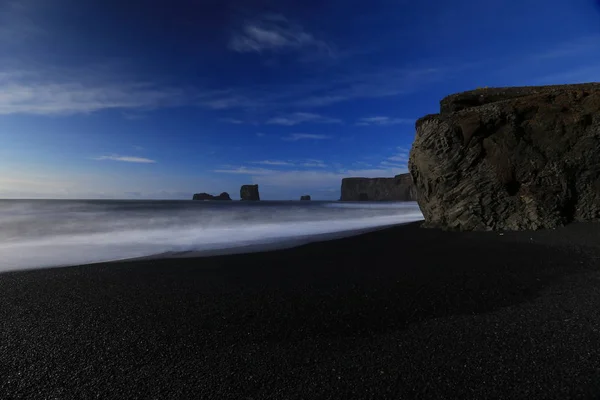 Island Landschaft Atlantik Insel Wasserpád Dyrhlaey Reynisfary Vik Myrdal Kirkjufjary — Stock fotografie