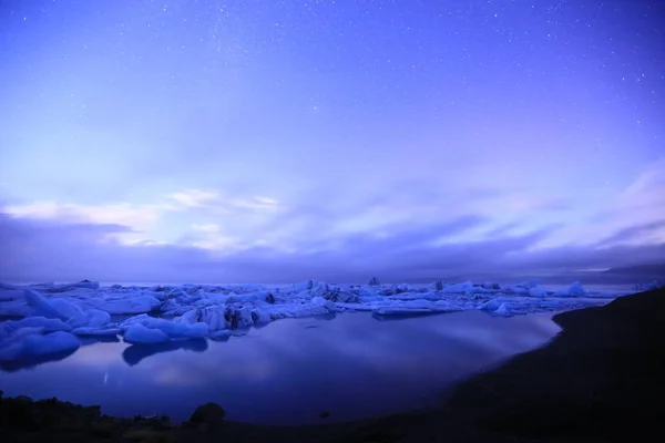 ランドシャフト 大西洋 インセル ワッサーフォール Jkulsarlon — ストック写真