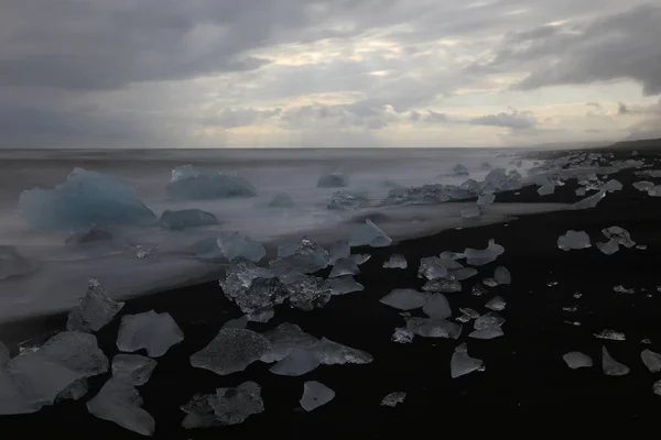 Île Landschaft Atlantik Insel Wasserfall Jkulsarlon — Photo