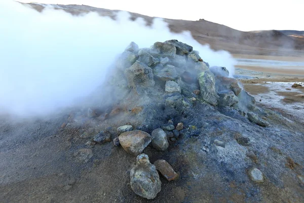 Wyspa Landschaft Atlantik Insel Hveraroend — Zdjęcie stockowe