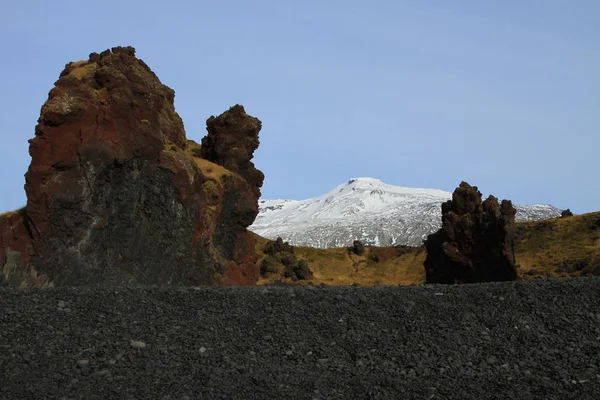 Island Landschaft Insel Atlantik Snaefellsnes — ストック写真