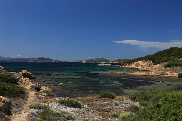 Cerdeña Insel Mittelmeer Sarta Lavadora Meer Arena Bucht — Foto de Stock