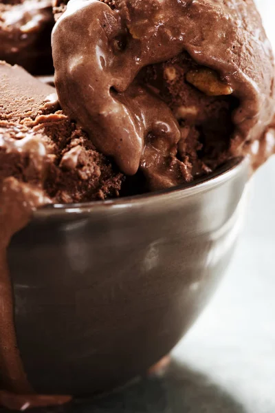 Helado de chocolate —  Fotos de Stock