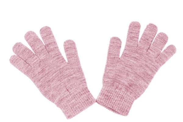 Wool gloves isolated — Stock Photo, Image