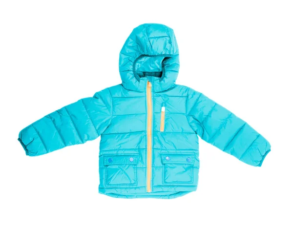 Winter jas met kap — Stockfoto