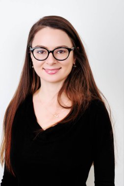 genç gülümseyen öğrenci 