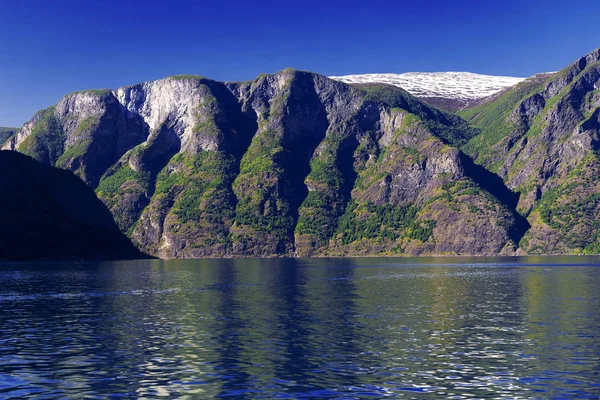 Fjord at summer day — Stock Photo, Image