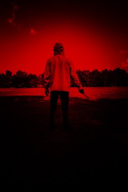 Seri katil, kitap kapağı fikirler için korkutucu arka plan