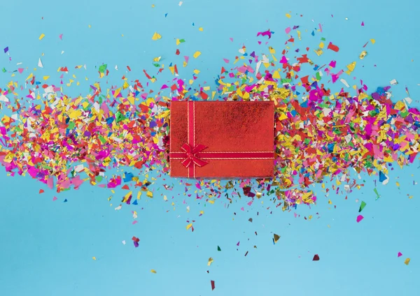 Geschenkbox Dekoration — Stockfoto