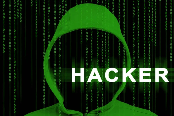 Számítógép hacker vagy Cyber támadás koncepció háttér — Stock Fotó