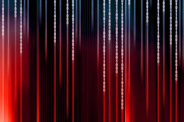 Red Abstract Futuristic Background