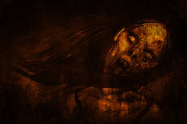 Korkunç hayalet kadın 