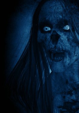 Korkunç hayalet kadın 