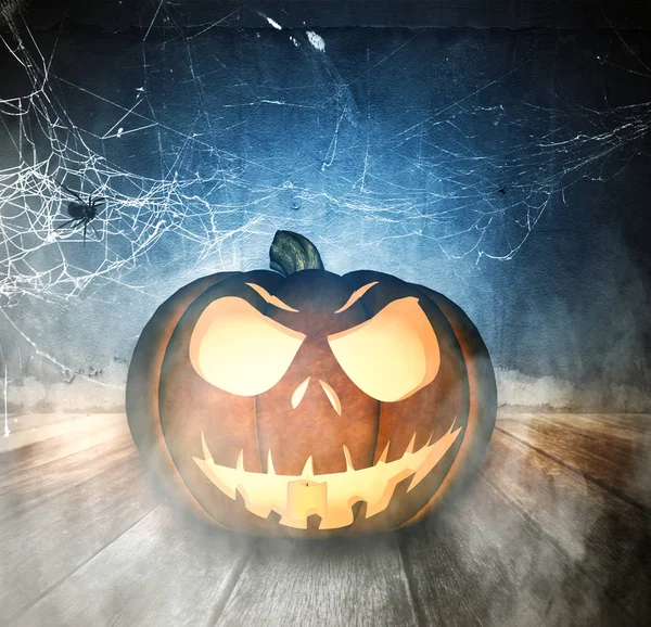 Ilustración 3d de calabaza de Halloween —  Fotos de Stock