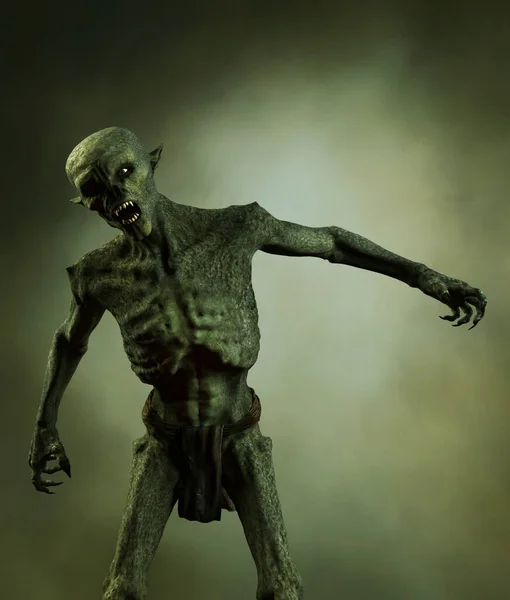 Goblin Fantasy Folklore Creatures Rendering — Stock Photo, Image