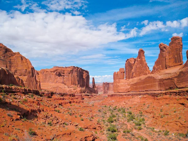 Park Avenue in Arches National. — Stock Photo, Image