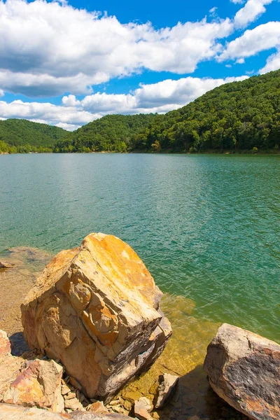 Sommertag am See. — Stockfoto