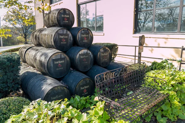 Vier Rosen Bourbon Destillerie. kentucky, USA — Stockfoto