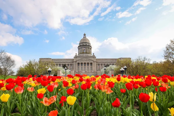 Capitólio Kentucky Frankfort Eua — Fotografia de Stock