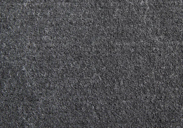 Detail of black rubber door mat texture for background — Stock Photo, Image