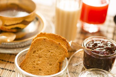 mutfak durum, İtalya için evde kahvaltı